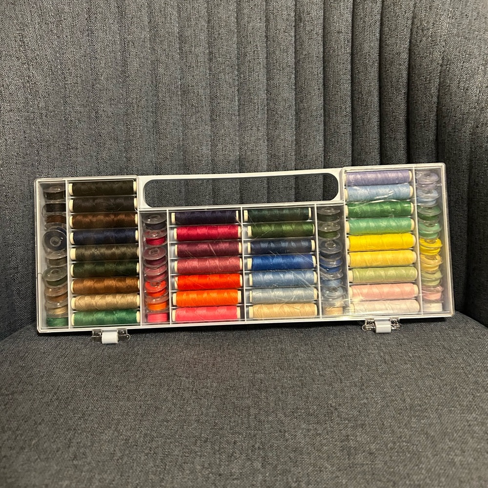 Multi-Color Thread Organizer Box